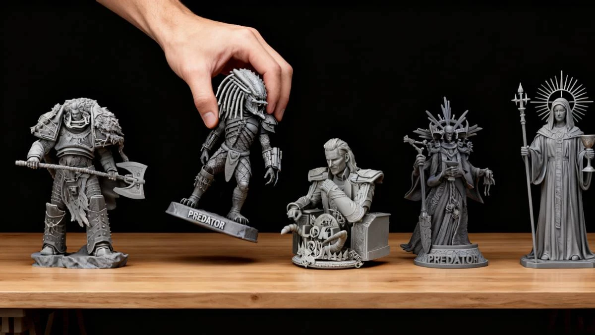 Creative visual effect display for NextShapes Standard Pro Resin, emphasizing professional-grade 3D printing performance and artistic expression