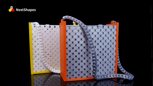 Collection of 3D printed multi-color assembly toys made with NextShapes Standard PLA filament, showcasing smooth surface finish, precise dimensional accuracy, and easy assembly compatibility