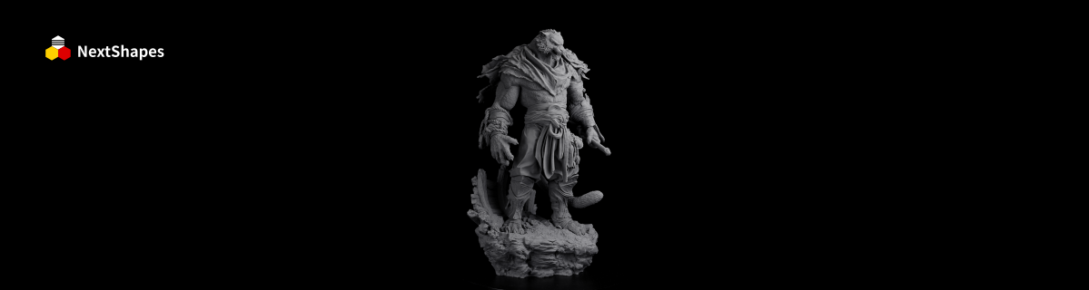 nextshapes rigid pro 3d printed tiger vanguard full miniature