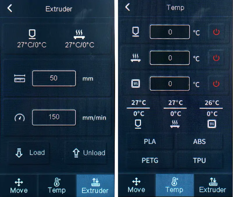 printing settings