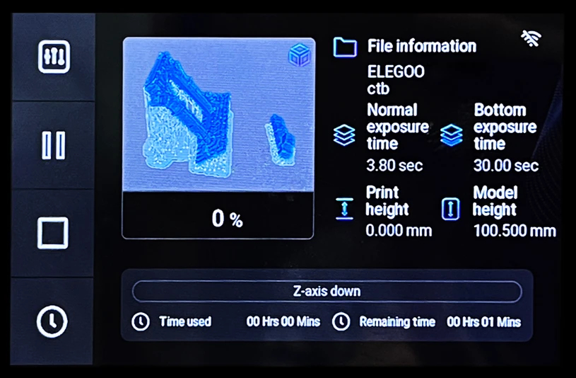 printing settings for saturn 3