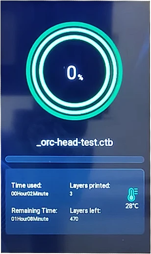 printing settings for saturn 4