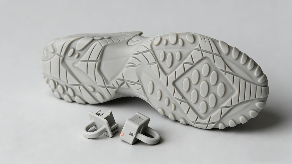 NextShapes-High-Speed-Resin-3D-printed-sole-and-functional-clips-display