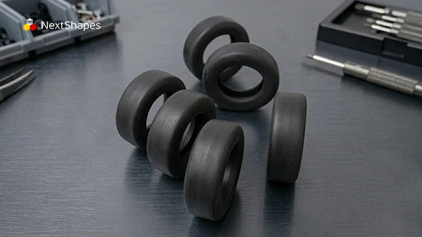 NextShapes Elastic Flexible Material: A New Agile Development Solution for Custom Seals and Damping Components in 3D Printing