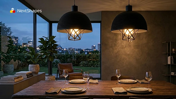 NextShapes ASA Helps a Lighting Design Team 3D Print Weather-Resistant Lamp Shades for Outdoor Testing