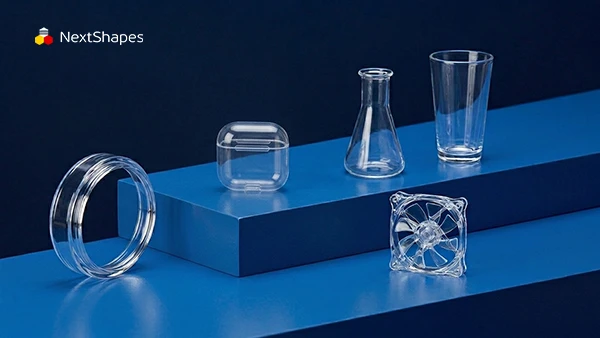 NextShapes Clean Pro 3D Resin: A High-Transparency LCD/DLP Printing Material for Transparent Prototyping