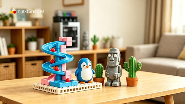 Making Cute Toys at Home with NextShapes PETG HF 3D Printing Filament and Earning Extra Income