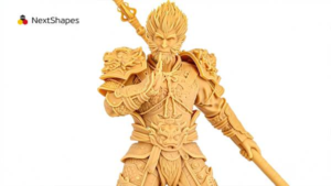 Highly detailed Black Myth: Wukong 3D print made with NextShapes Hight Resolution 8K Pro resin