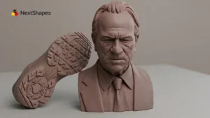 nextshapes 405nm lcddlp 3d printing material shoe mold & head sculpt a specialized resin for highly detailed shoe mold and head sculpt prototypes