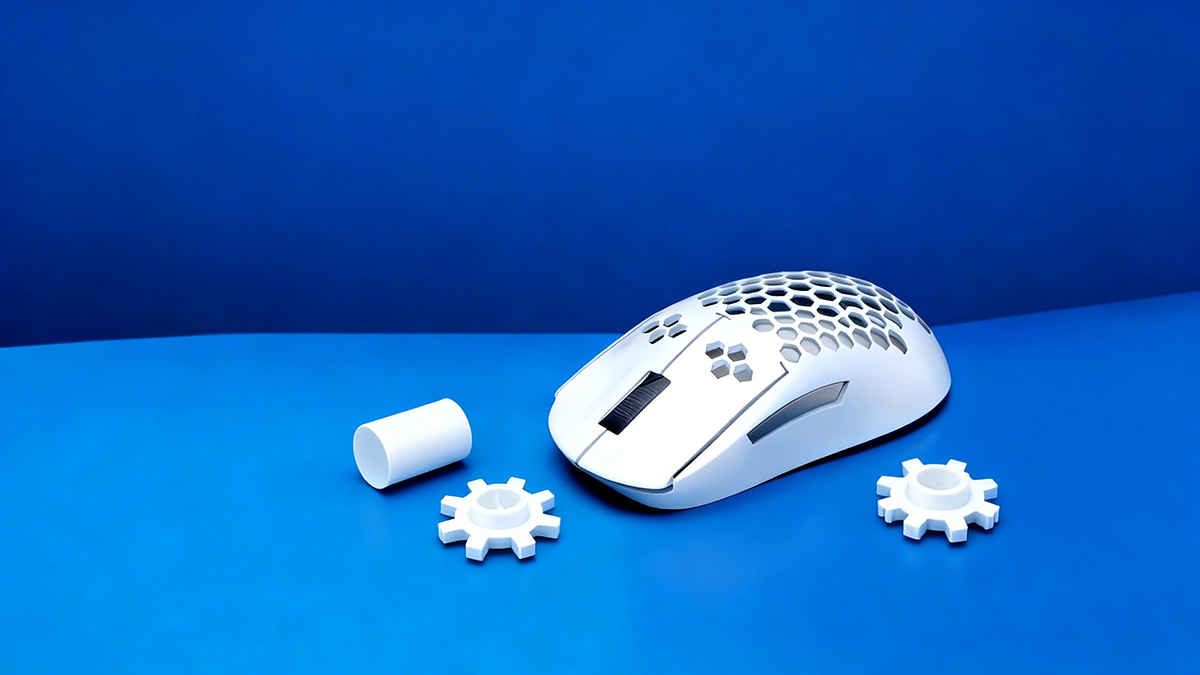 Close-up view of 3D printed parts made with NextShapes ABS filament, highlighting smooth surface finish, dimensional accuracy, and interlayer adhesion for engineering-grade 3D printing